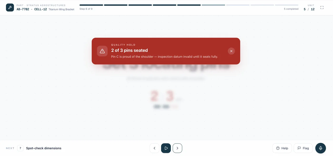 Real-Time Operator Guidance